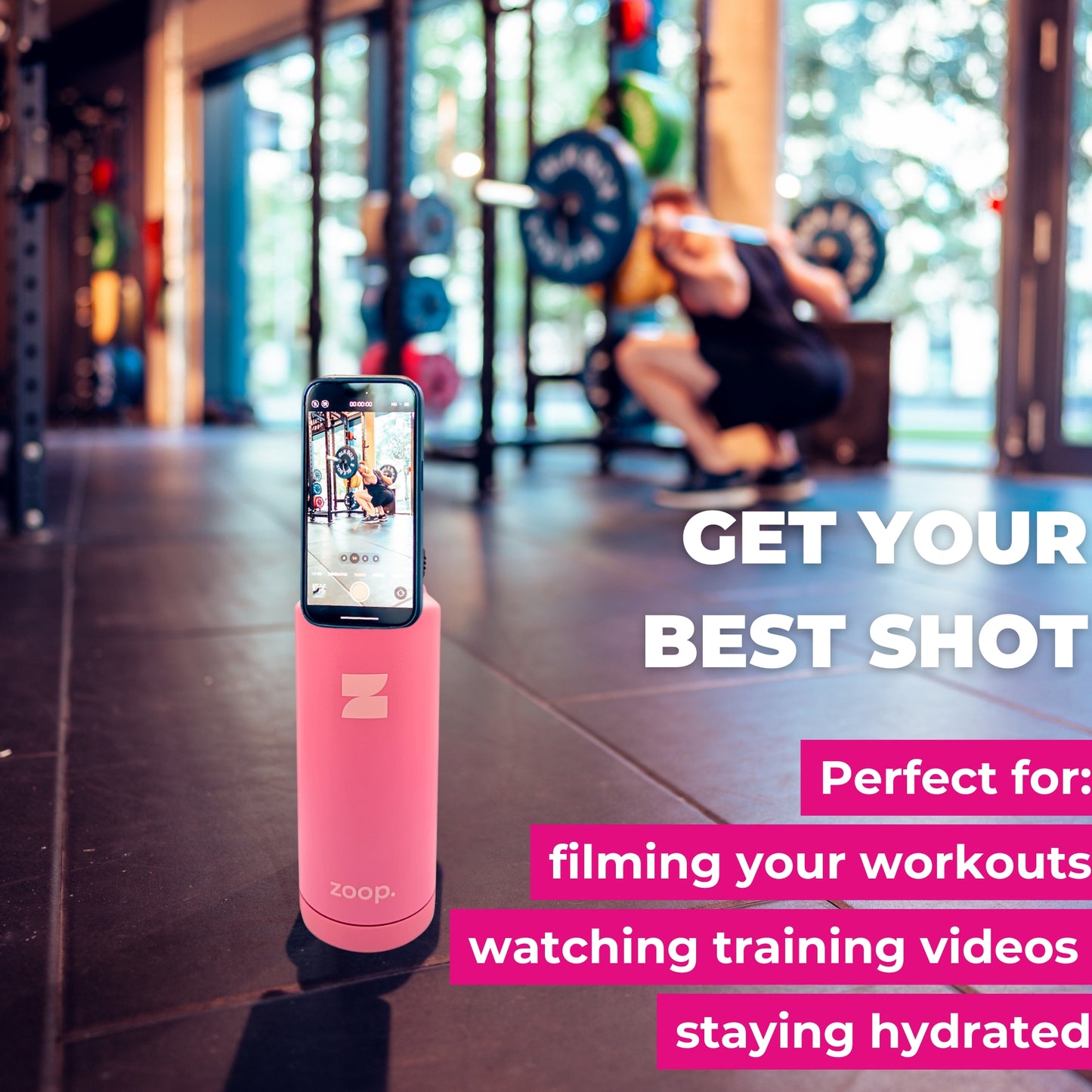 ZoopMag – The Water Bottle That Holds Your Phone