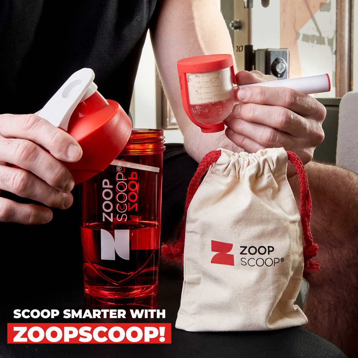 Portable protein funnel for travel