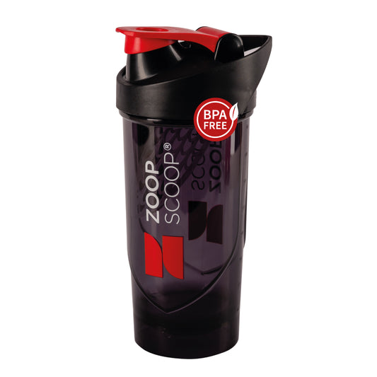 ZoopShaker leak-proof protein bottle
