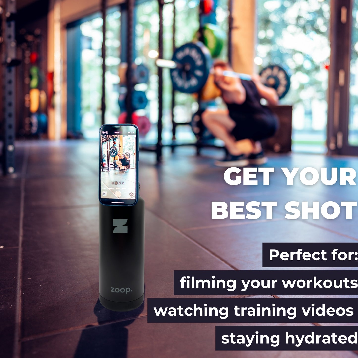 ZoopMag – The Water Bottle That Holds Your Phone