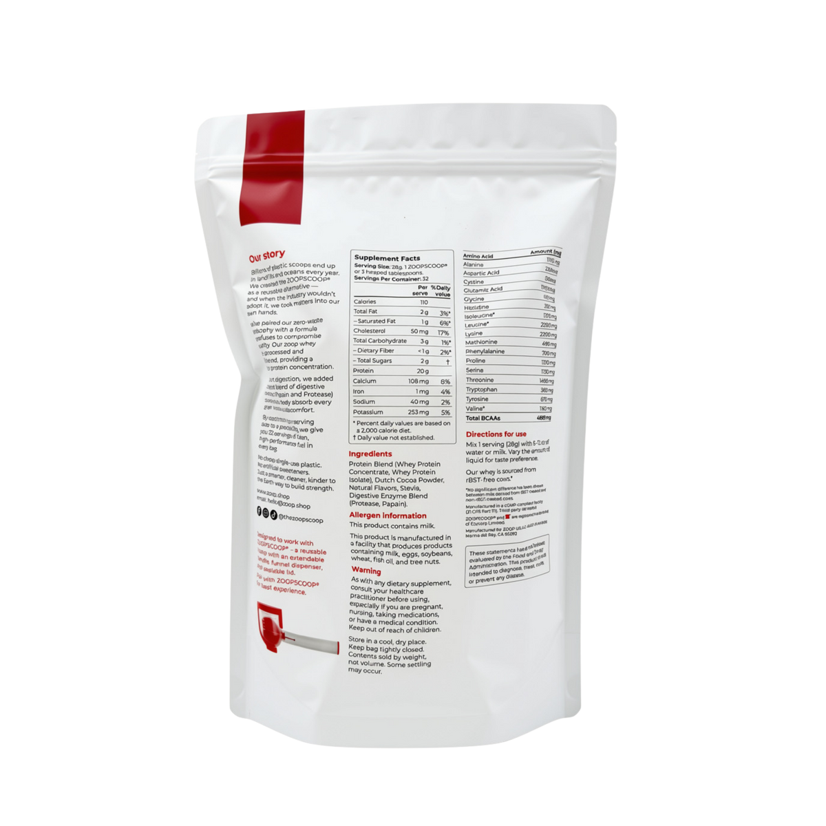 ZOOP. Natural Whey Protein