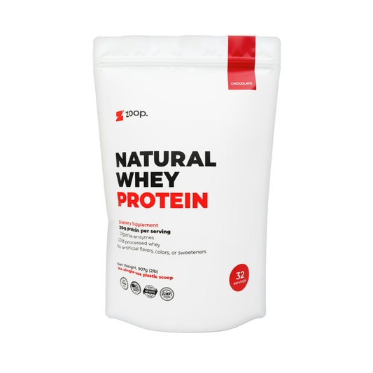 ZOOP. Natural Whey Protein